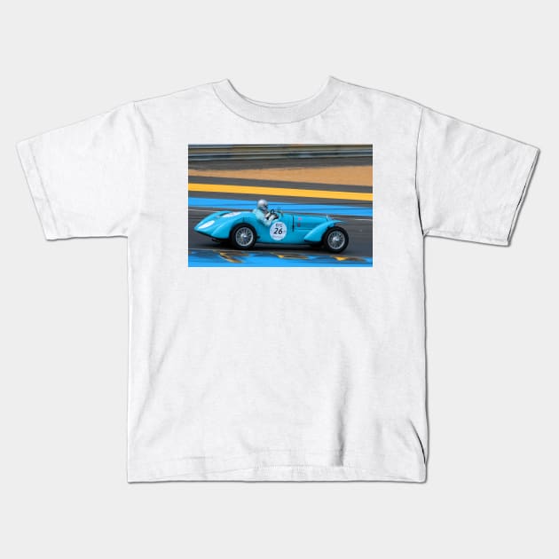 Delage D6-70 S Sports Car Kids T-Shirt by AndyEvansPhotos